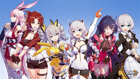 Anime Girls Honkai Impact 3rd 4k 4483 Wallpaper