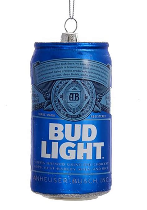 475 Bud Light Glass Ornament