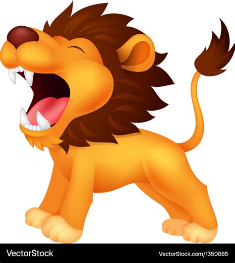 Lion Roaring Clipart