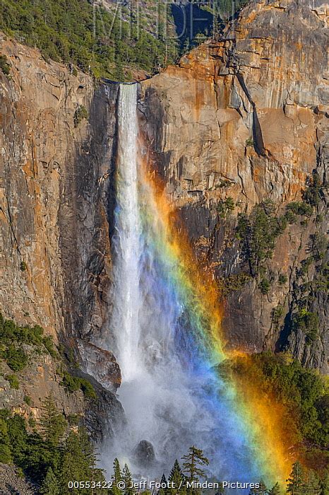 Minden Pictures Stock Photos Waterfall And Rainbow