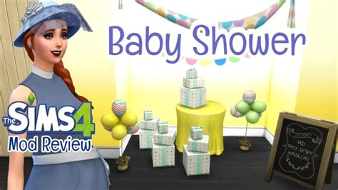 Sims 4 Baby Shower Mod Prom Mod Download 2023