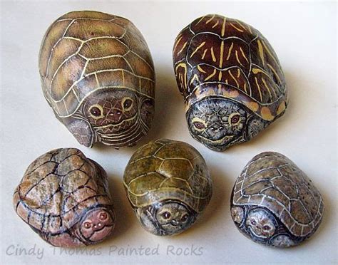 Painting Rock And Stone Animals Nativity Sets And More Rock