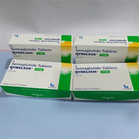 Semaglutide 3mg Tablet At Rs 3500pack Anti Diabetics Drugs And