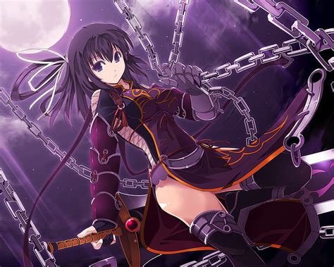 Anime Girl With Chains