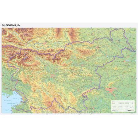 Regijski Zemljevid Slovenije Statisti Ne Regije X Cm