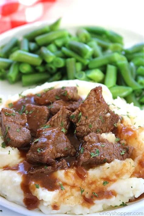 Simple Beef Tips With Gravy Cincyshopper