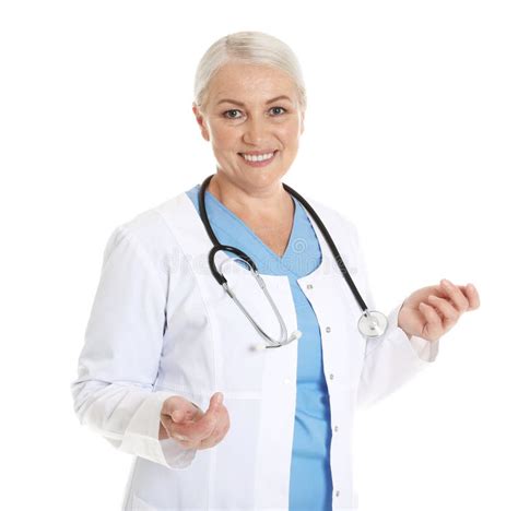 Portrait Of Female Doctor Medical Staff Stock Photo Image Of Clinic