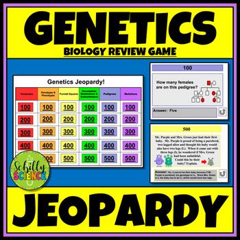 Genetics Jeopardy Review Game By Schilly Science Tpt