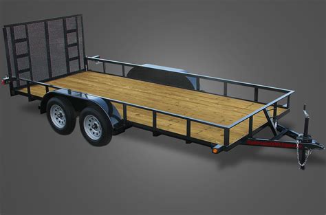 6000 Gvwr Utility Trailer By Trailer Sales Of Michigan