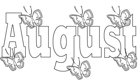 Top 15 August Coloring Pages For Preschoolers Free Very Unique Free