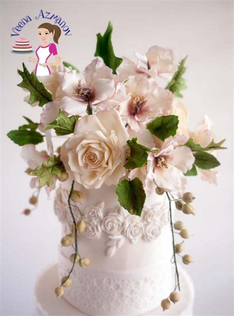 Sugar Flowers Are Made With A Special Sugar Dough Called Gumpaste