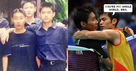 Silver medallist chong wei lee of malaysia and gold medallist dan lin of. Lee Chong Wei & Lin Dan's 19-Year Bromance In 20 Pictures