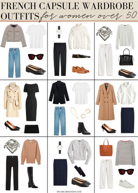 A Timeless French Capsule Wardrobe For Women Over 50 My Chic Obsession