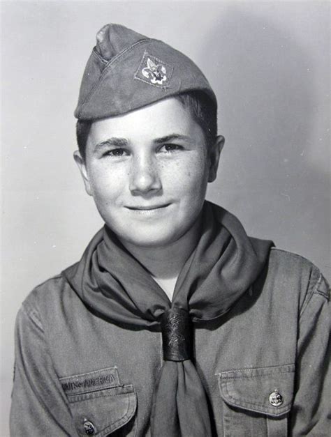 Vintage Boy Scouts Of America Portrait 1940s 1950s