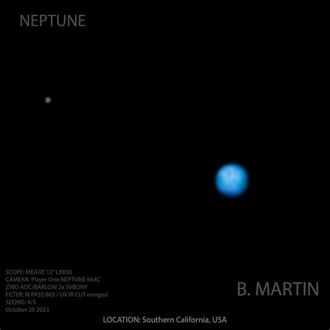 Neptune And Triton Sky And Telescope Sky And Telescope