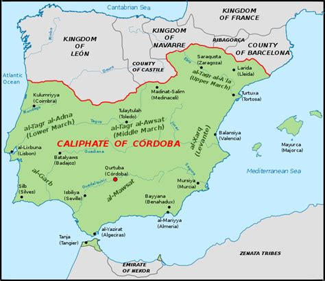 Iberian Peninsula Physical Map