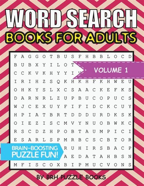 Word Search Puzzles for Adults: Word Search Books For Adults : 100 Word