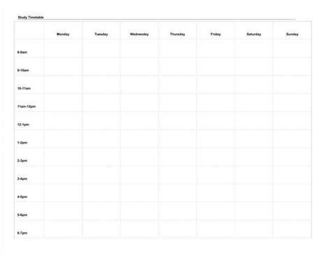 Dentrodabiblia 10 Day Calendar Template