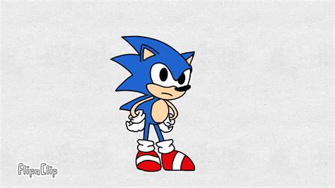 Sonic Spin Dash Drawings