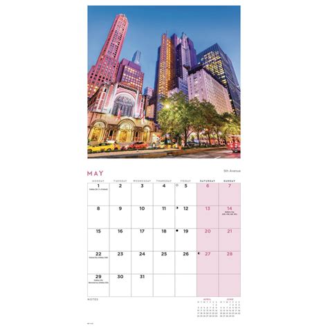 New York Mini Wall Calendar 2023