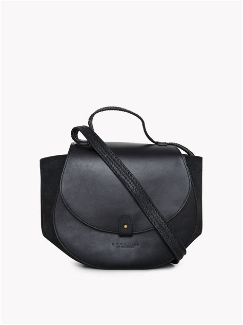 Rmwilliams Signature Saddle Bag In 2020 Leather Saddle Bags Black