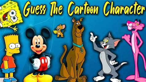 Guess The Cartoon Character Most 50 Famous Cartoon Characters