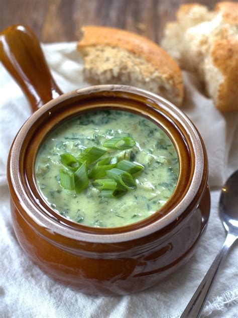 Vegan Spinach And Artichoke Soup Connoisseurus Veg