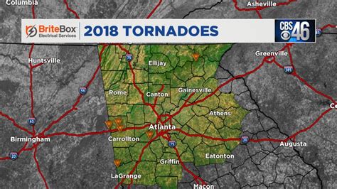 6 Tornadoes Have Touched Down In North Georgia This Year Cbs46 News