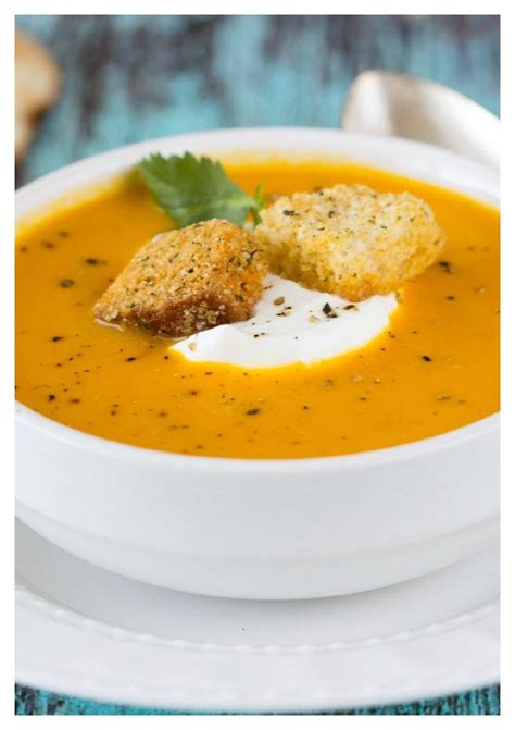 Curried Carrot Coconut Soup Recipe Carrot Coconut Soup Delicious