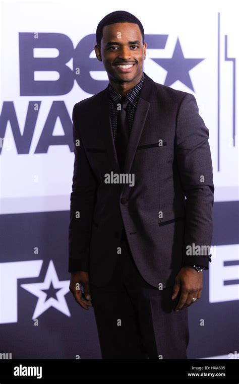 Larenz Tate Poses In The Press Room At The 2014 Bet Awards At Nokia