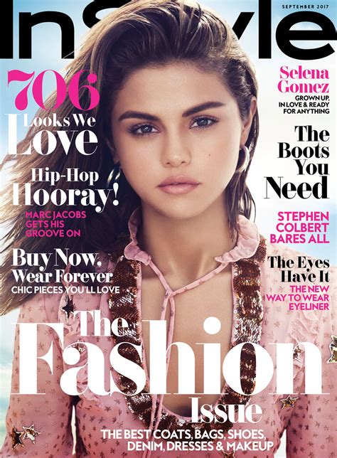 Selena Gomez Covers The September 2017 Issue Of Instyle Magazine Tom