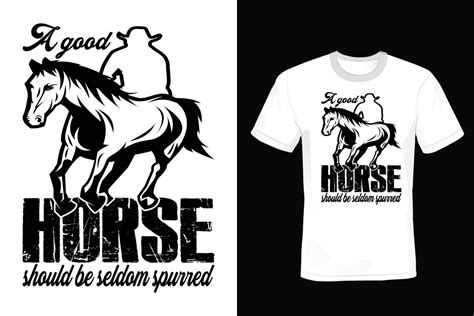 Horse T Shirt Design Vintage Typography 10771195 Vector Art At Vecteezy