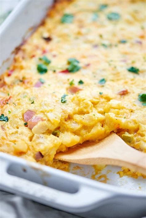 Ham And Cheese Breakfast Casserole Recipe With Potatoes Obrien