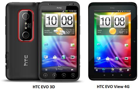 Htc Evo 3d Htc Evo View 4g Up For Pre Order At Sprint Now Gadgetian