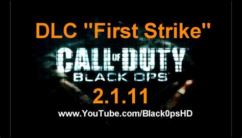 Black Ops Map Pack 1 Dlc First Strike Interview Youtube