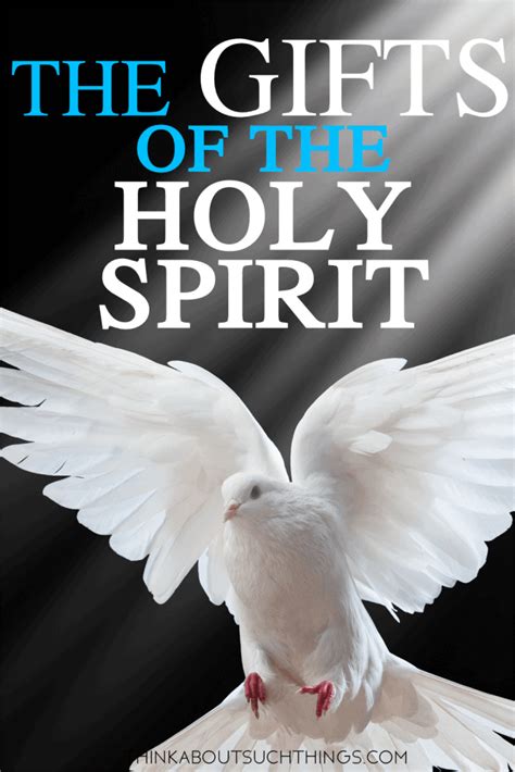 The same spirit of faith. The Powerful Gifts Of The Holy Spirit | Think About Such ...