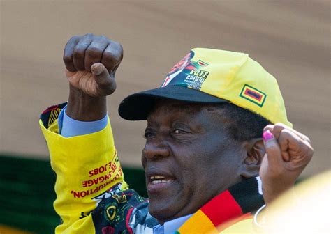 Mnangagwa Wint Presidentsverkiezingen Zimbabwe Nrc