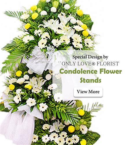 Only Love 增江南区积善堂 Jinjang Funeral Parlour Florist Condolence Wreath