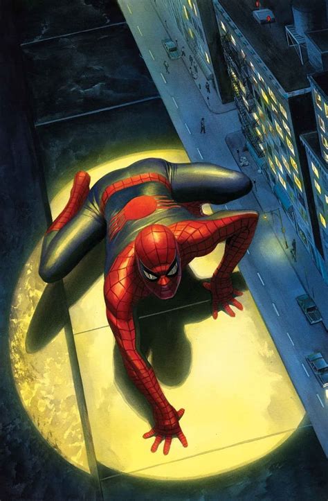Alex Ross Spider Man Marvel Comics Art Comics Artwork Marvel Heroes