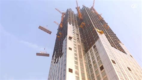 Chinese Company Records Time Lapse Video Of Skyscraper Built In 19 Days