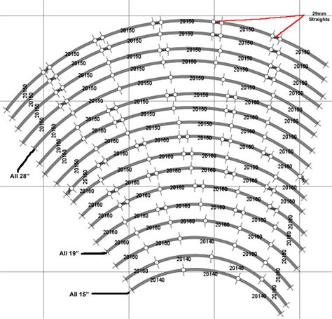 How To Make Kato Unitrack Curves Using Multiple Sizes N Scale Model