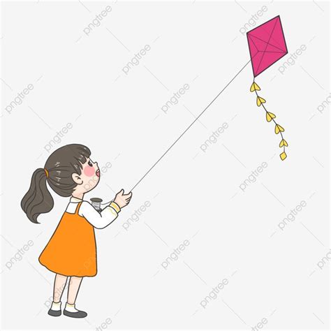 Girl Flying Kite Png Picture Girl Flying A Kite Png Flying Kites Spring Tours Kite Flying