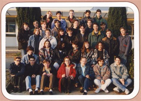 Photo de classe Seconde II de 1993 Lycée Jean Moulin Copains d avant