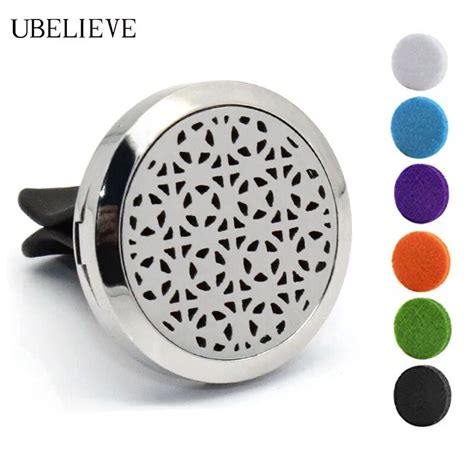 30mm Surgical Stainless Steel Essential Oil Car Diffuser Vent Clip Magnet Essential Oil Car