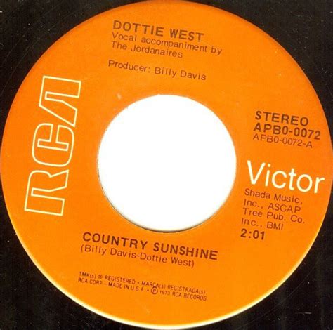 Dottie West Country Sunshine Releases Discogs