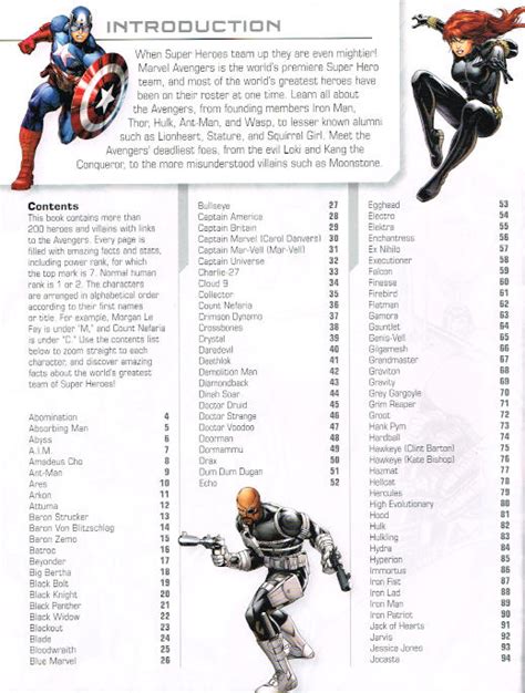 Marvel Avengers The Ultimate Character Guide Dk 2010 In Comics