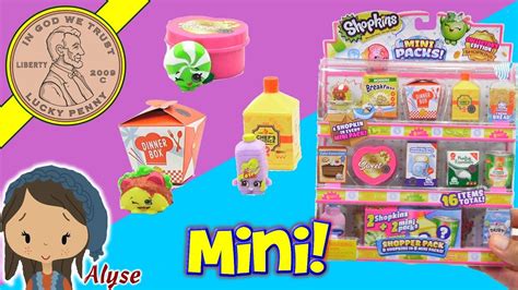 Shopkins Mini Packs Collectors Edition Shoppers Pack Youtube