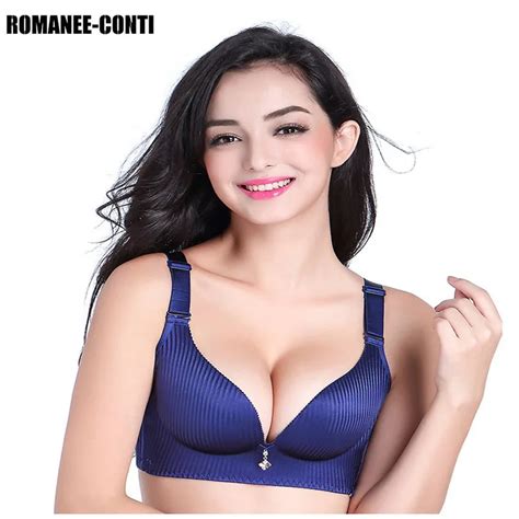 New Style Lace Thin B C D Cup Wire Free Comfortable Everyday Wear Seamless Push Up Brassiere