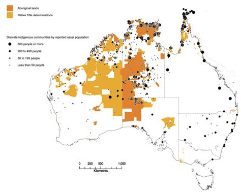 A Map Of The Aboriginal Communities And Lands Of Australia 800x643