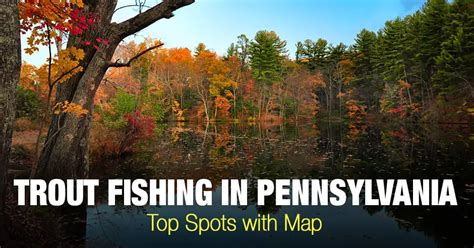 Trout Fishing In Pennsylvania Pa Top Spots With Map